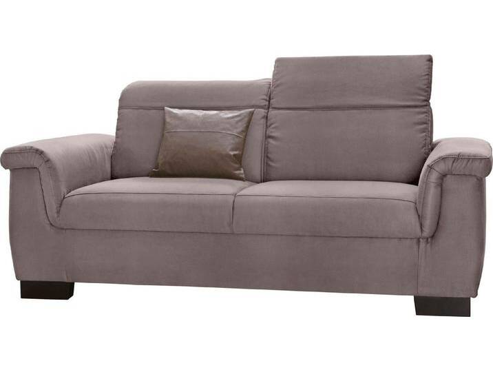 DOMO collection 2-Sitzer Sully, braun, mit Rückenverstellung, schlamm DOMO collection 2-Sitzer Sully, braun, mit Rückenverstellung, schlamm von Domo-collection