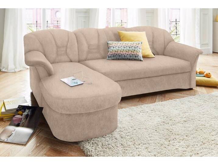 DOMO collection Ecksofa Elva, zeitlose Formensprache, elegante Rückensteppung, L-Form, beige, ohne Bettfunktion-ohne Federkern, natur DOMO collection Ecksofa Elva, zeitlose Formensprache, elegante Rückensteppung, L-Form, beige, ohne Bettfunktion-ohne Federkern, natur von Domo-collection