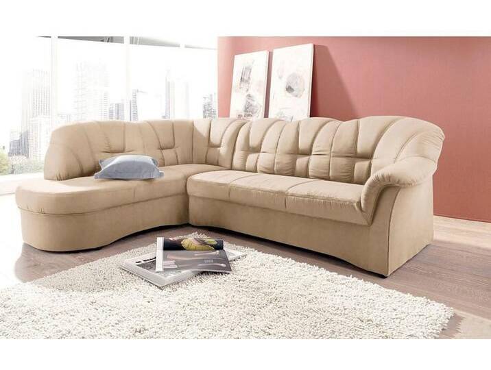 DOMO collection Ecksofa Papenburg, zeitlose Rückensteppung, elegante Armlehne, L-Form, mit Ottomane, OTTOs Choice, beige, ohne Bettfunktion, natur DOMO collection Ecksofa Papenburg, zeitlose Rückensteppung, elegante Armlehne, L-Form, mit Ottomane, OTTOs Choice, beige, ohne Bettfunktion, natur von Domo-collection