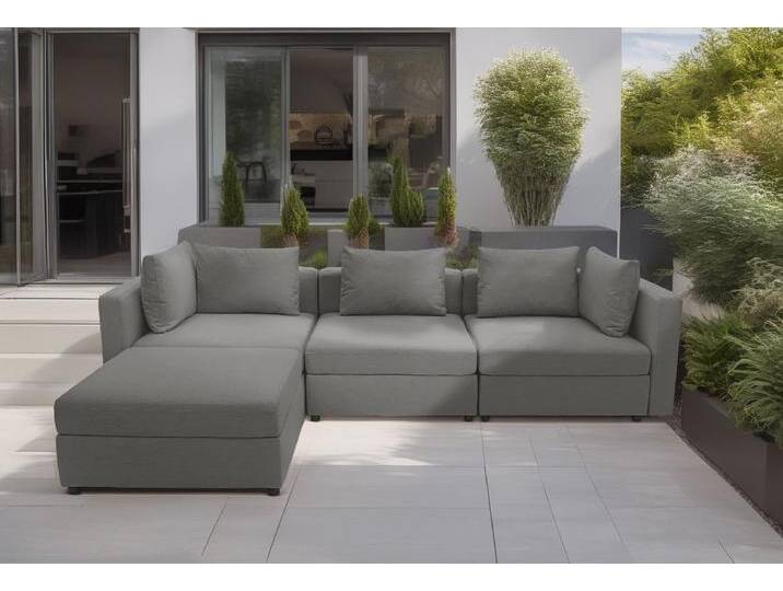 DOMO collection Sofaelement Solskin, individuell erweiterbar/kombinierbar, mit losen Kissen. Rücken- und Seitenteile als Stecksystem., grau, anthrazit DOMO collection Sofaelement Solskin, individuell erweiterbar/kombinierbar, mit losen Kissen. Rücken- und Seitenteile als Stecksystem., grau, anthrazit von Domo-collection