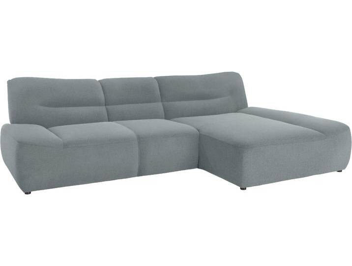 Ecksofa DOMO COLLECTION Cesena moderne Polsterecke mit flachen Armlehnen, L-Form , grün (mint), B:288cm H:81cm T:175cm, Sofas, fester Sitzkomfort, frei im Raum stellbar von Domo-collection