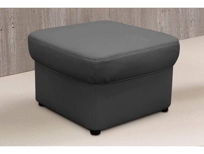 Hocker DOMO COLLECTION Papenburg , schwarz, B:57 H:41 T:57, Luxus-Microfaser (100% Polyester);Struktur ( 90% Polyester, 10% Polyacryl);Microfaser PRIMABELLE (100% Polyester);Kunstleder SOFTLUX;Chenilleoptik (95% Polyester, 5% Polyamid);Webstoff (100% Polyester), Hocker, Polsterhocker, in großer Farbvielfalt von Domo-collection