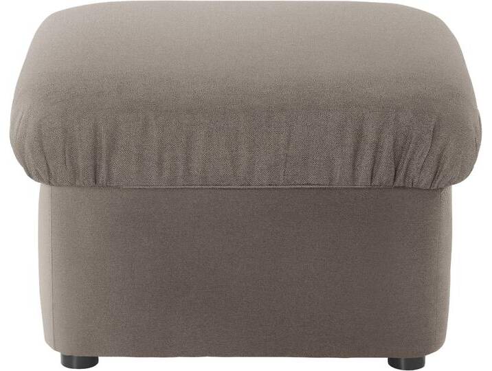 Hocker DOMO COLLECTION Pegnitz , grau (stone), B:60cm H:40cm T:60cm, 100% Polyester, Hocker, Polsterhocker von Domo-collection