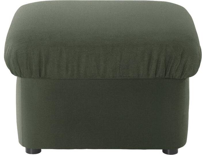 Hocker DOMO COLLECTION Pegnitz , grün, B:60cm H:40cm T:60cm, 100% Polyester, Hocker, Polsterhocker von Domo-collection