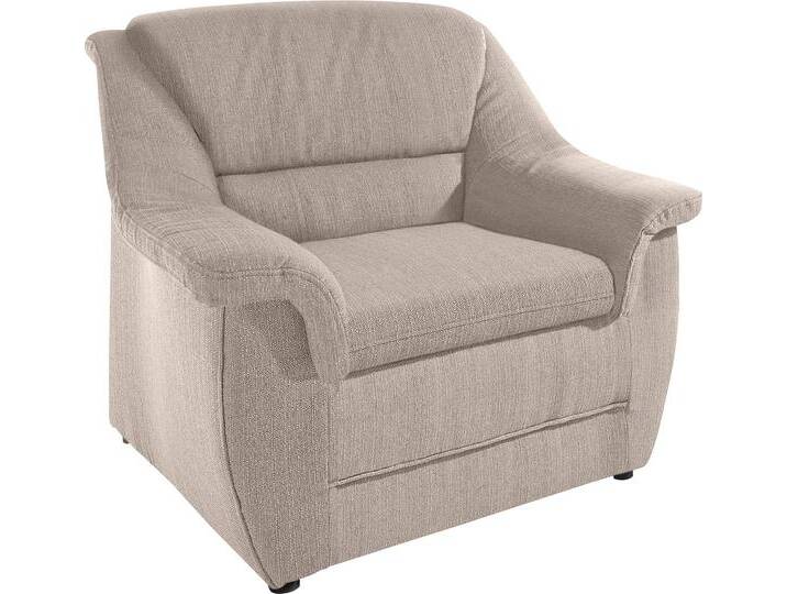 Sessel DOMO COLLECTION Lale, formschöner und komfortabler Sessel, tolle Armlehnen , beige, B:98cm H:88cm T:93cm, Struktur grob (85% Polyester, 15% Polyacryl), Struktur (100% Polyester), Microfaser PRIMABELLE (100% Polyester), Sessel, Polstersessel, modern und zeitlos von Domo-collection