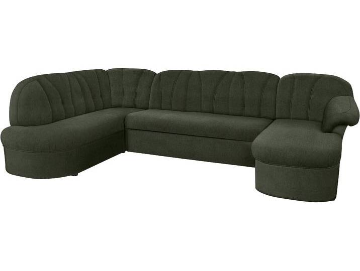 Wohnlandschaft DOMO COLLECTION Pegnitz, zeitlos und modern, mit attraktiver Rückensteppung, U-Form , grün, B:292cm H:82cm T:180cm, 100% Polyester, Sofas, wahlweise mit Bettfunktion Wohnlandschaft DOMO COLLECTION Pegnitz, zeitlos und modern, mit attraktiver Rückensteppung, U-Form , grün, B:292cm H:82cm T:180cm, 100% Polyester, Sofas, wahlweise mit Bettfunktion von Domo-collection