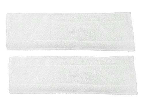 2er-Set Ersatztücher für Dampfreiniger DO230SR / DO231SR - Maße 42 x 12cm - Waschbare Mikrofasertücher von DOMO