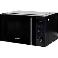 DOMO DO22301C Mikrowelle Schwarz 900W Grillfunktion, Timerfunktion von Domo