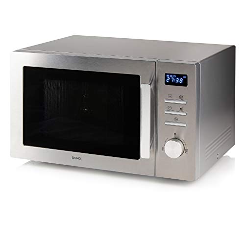 DOMO DO2334CG Kombi Mikrowelle - 34 L - silber von DOMO