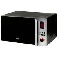 DOMO DO24201C Mikrowelle Schwarz 1000W Timerfunktion von Domo