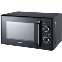 DOMO DO2520 Mikrowelle Schwarz 800W Timerfunktion von Domo