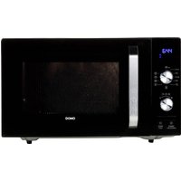 DOMO DO2924 Mikrowelle Schwarz 800W Timerfunktion von Domo