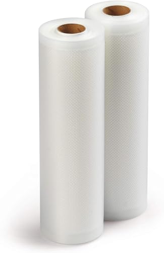 DOMO DO327L-ROL22 Vakuumierfolie Rolle 22 cm x 6 m – Zuschneidbar – Passend für DOMO DO327L / DO331L / DO336L – Luftdicht & reißfest – Für Gefrierschrank & Sous-Vide von DOMO