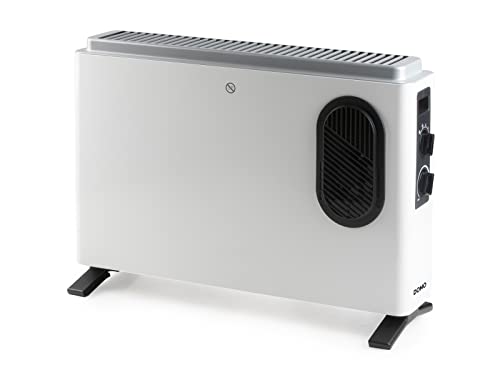 DOMO DO7351CH Konvektor-Heizgerät - Turbo - 4 Positionen - 2000 W weiß von Domo