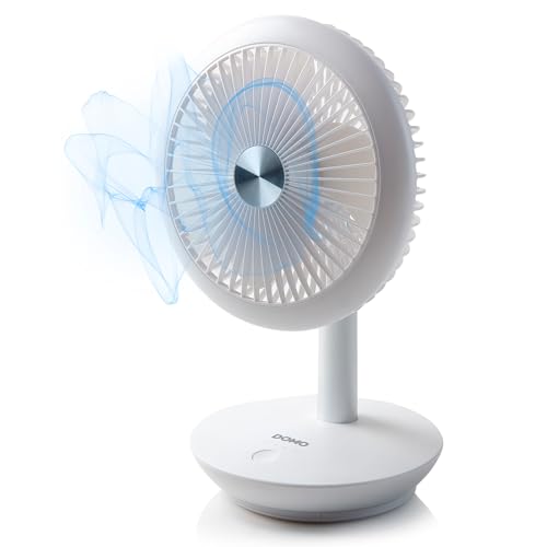 Domo DOMO DO8147 Tischventilator 5 W (Ø x H) 18 cm x 28.2 cm Weiß von Domo