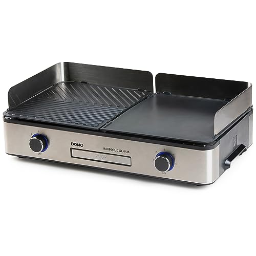 DOMO DO9259G Barbecue Grill Genius - 2 Temp.-Zonen - 2400 W von Domo