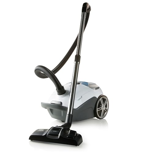 DOMO DO7291S Staubsauger mit Beutel - New ‘Deep Clean’ Technologie - HEPA Filtersystem - 3L - 700W - 68dB - Energieklasse A - Weiß von DOMO