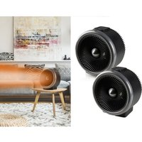Domo - 2in1 Heizlüfter mit Kühlgebläse Tischventilator, 2er set 2000Watt von Domo