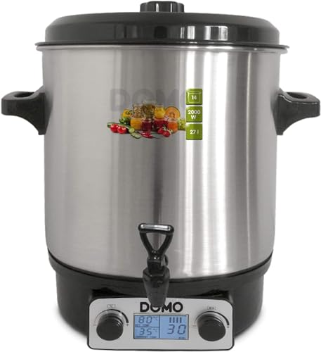 Domo DO42325PC Einkochautomat Edelstahl von DOMO