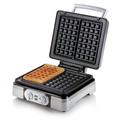 Domo DO9149W Waffeleisen, Silber von Domo