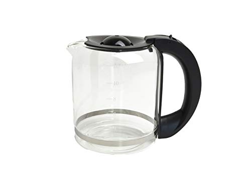 Domo 1,5 Liter Glaskanne, Universal-Ersatzkanne für Domo Kaffeemaschine DO417KT von Domo