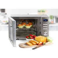 Domo - Mikrowelle 34L, 3in1 Grill & Konvektion Timer, 10 Programme von Domo