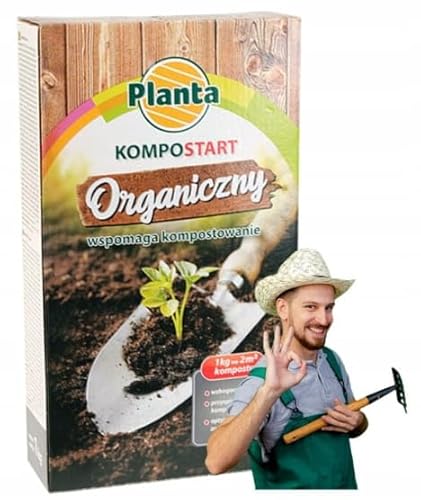 DomoDomo KOMPOSTART Bio-Kompostbeschleuniger 1kg Granulat für schnelle Kompostierung von organischen Abfällen von DomoDomo