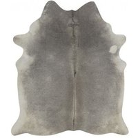 Echtes Kuhfell Teppich Mit Haaren Handverlesen Grau Extra Groß Bis 4, 5 M2 Dunkel Natural 345 Verschiedene Größen Premium Leder Qualität von DomoFashion