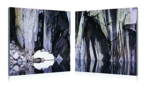 Domodeko D4483 Tabelle Digital Holz bunt 40 x 40 x 10 cm von Domodeko