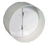 Domodul ® Einschub-Rückstauklappe Kunststoff, Größe:125mm Einschub von Domodul