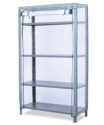 DOMO PAK LIVING Schutzhülle für Regale in den Maßen 100cm x 40cm x 185-195cm von Domopak Living