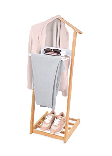 Domo Pack Living Nachtlicht Unterlage, für Schuhe 83522 Herrendiener Bambus mit Schuhregal, 43,5 x 34 x 102 cm, Mehrfarbig, Bamboo, Bunt, 43.5x34x102 cm Domo Pack Living Nachtlicht Unterlage, für Schuhe 83522 Herrendiener Bambus mit Schuhregal, 43,5 x 34 x 102 cm, Mehrfarbig, Bamboo, Bunt, 43.5x34x102 cm von Domopak Living