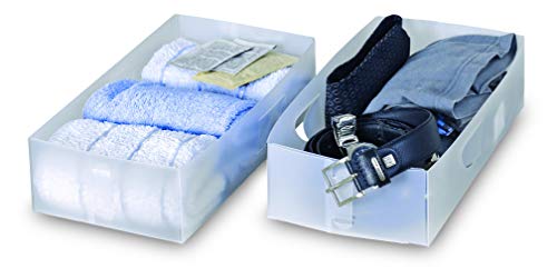 Domopak Divisori Cassetti 15,5 x 30 x 8 cm x 2 Pezzi 911010 Riordino von Domopak Living