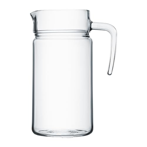 Domotti Wasserkrug aus Glas 1,8 l Delight Rund Transparent Glas mit Henkel Spülmaschinenfest 1 Stück Domotti Wasserkrug aus Glas 1,8 l Delight Rund Transparent Glas mit Henkel Spülmaschinenfest 1 Stück von Domotti