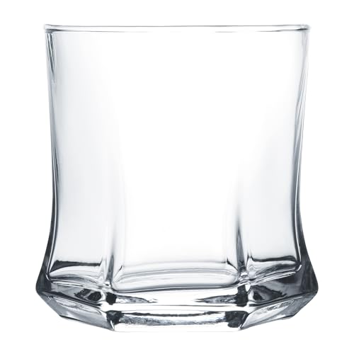 Domotti Whisky Gläser 6er Set Delight Tulip 250 ml Trinkgläser Gläser Set Wasser Spülmaschinenfest transparent von Domotti