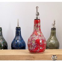 Keramikölspender Handgemachte Große Ölflasche Uk Gemachte Keramikessigspender Spülmaschinenfest Geschenk Für Neues Zuhause Made In von Domspottery