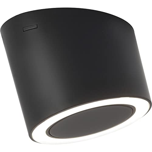 DOMUS LINE LED Unterbauleuchte Unika D-Motion 2700K/4000K, Unterbauleuchte rund ohne Schalter 24V - 4,5W, Kunststoff schwarz von DOMUS LINE