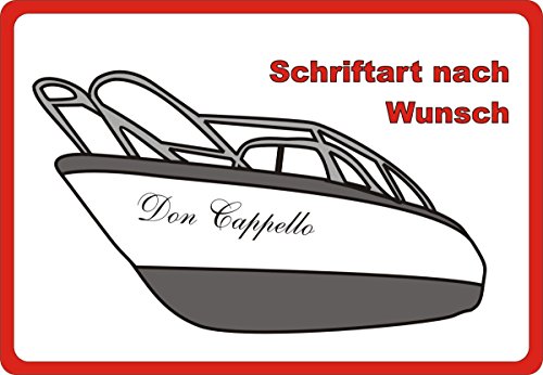 Don Cappello Bootsname Beschriftung Wunschtext Logo Werbung für Boot Sportboot Schlauchboot 30 cm 30 cm 30 cm Schwarz Schwarz Schwarz Don Cappello Bootsname Beschriftung Wunschtext Logo Werbung für Boot Sportboot Schlauchboot 30 cm 30 cm 30 cm Schwarz Schwarz Schwarz von Don Cappello