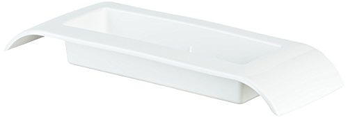 don-plast IK 2 Kunststoff Ikebana, 256 x 134 x 47 mm, weiß, 25,6 x 13,4 x 4,7 cm von Don-Plast