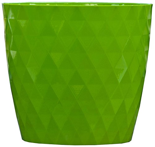 don-plast dcrl 20 Cristal Blumentopf, 200 x 185 mm, grün, 30 x 20 x 18,5 cm von Don-Plast