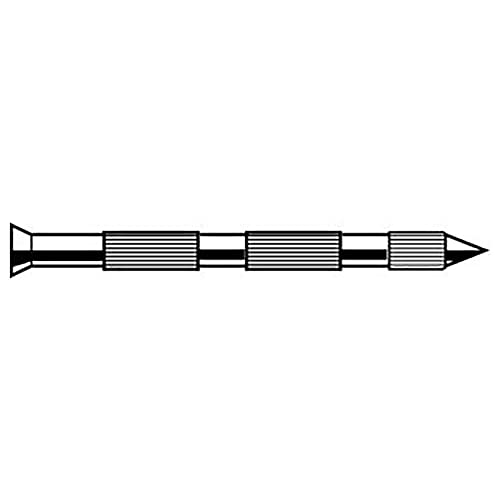 Don Quichotte® Stahlnagel Senkkopf 2,7 x 40 Gehärtet, geriffelter Schaft, glanzverzinkt Inhalt: 250 Stück von Don Quichotte