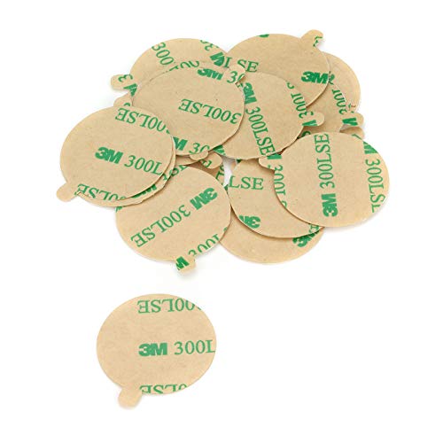 3M Doppelseitige Klebepads Klebepunkte durchsichtig Klebstoff transparent D30mm 20 Stück von DonDo