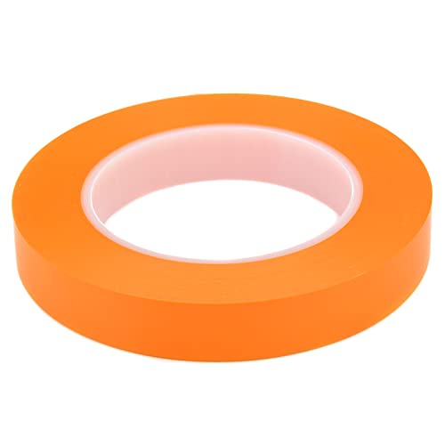 DonDo Fineline Konturenband Zierlinienband lackier Klebeband lackieren Airbrush Masking Tape Orange 19mm x 55m von DonDo