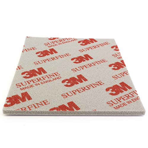 DonDo Schleifschwamm Schleifpad 3M Soft Pad 1 Stück 03810 Superfine superfein P400-P500 Korn 200 von DonDo