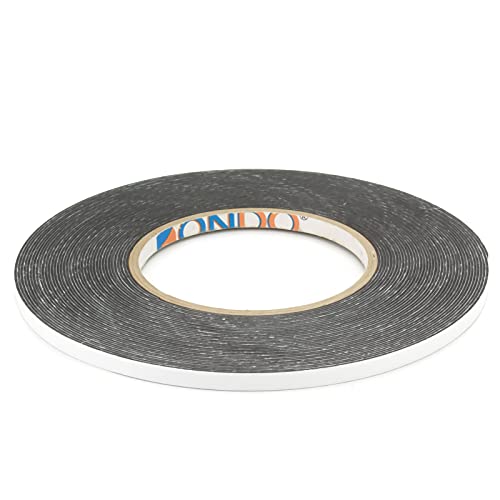 DonDo doppelseitiges Montageklebeband Schaumstoff Klebeband aus PE-Schaum stark klebend 6mm x 14 Meter DonDo doppelseitiges Montageklebeband Schaumstoff Klebeband aus PE-Schaum stark klebend 6mm x 14 Meter von DonDo