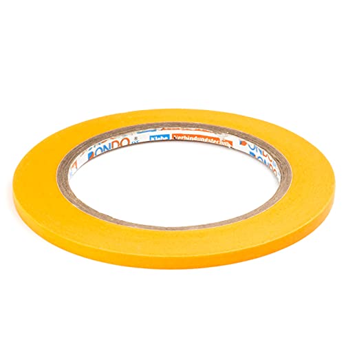 DonDo Goldband ADB Maler Abdeckband Präzisionskrepp Krepp Plus Profi Gold Gelb Konturenband 5mm x 50m DonDo Goldband ADB Maler Abdeckband Präzisionskrepp Krepp Plus Profi Gold Gelb Konturenband 5mm x 50m von DonDo