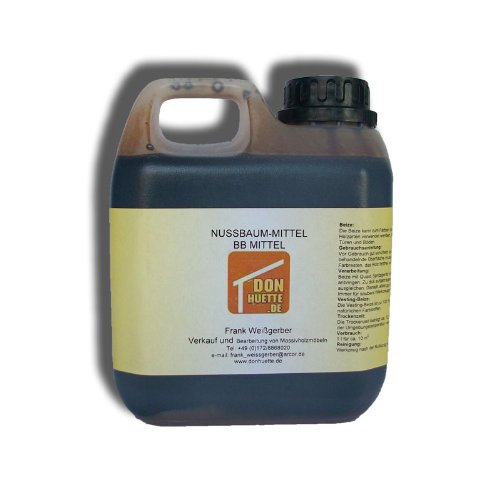 Beize Holzbeize Nussbaum 1000ml von DonHütte