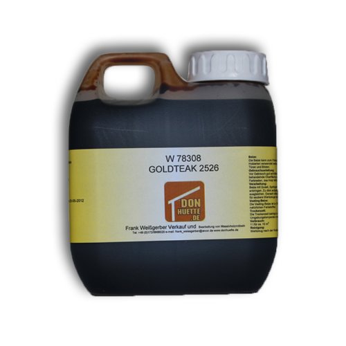 Beize Holzbeize goldteak 500 ml GP € 27,98 / l von DonHütte
