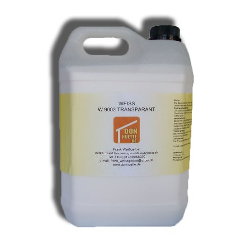 Beize Holzbeize weiss 5000ml (Grundpreis € 13,00/ l) von DonHütte