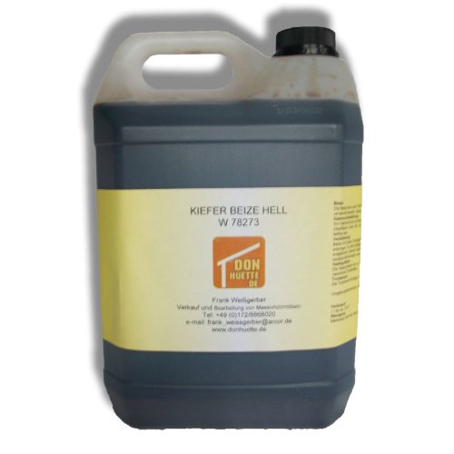 Holzbeize Beize Kiefer hell 5000 ml Grundpreis € 13,00/l Holzbeize Beize Kiefer hell 5000 ml Grundpreis € 13,00/l von DonHütte